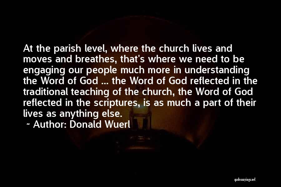 Teaching God's Word Quotes By Donald Wuerl