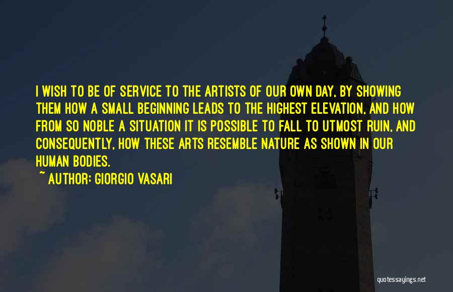 Teaching Is Art Quotes By Giorgio Vasari