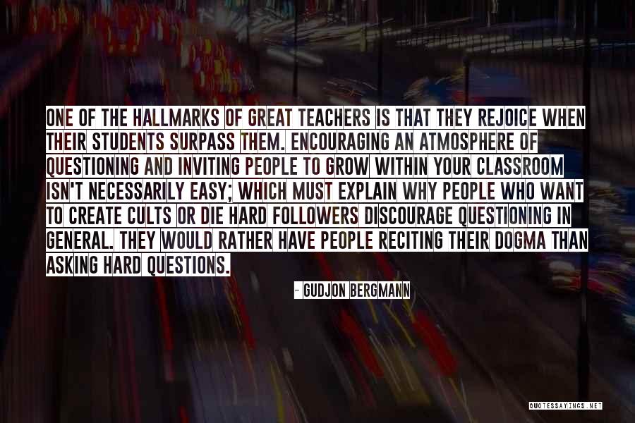 Teaching Is Hard Quotes By Gudjon Bergmann Teaching Is Hard Quotes By Gudjon Bergmann