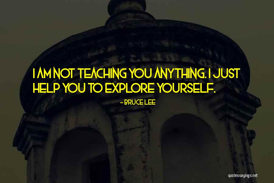 Teaching Martial Arts Quotes By Bruce Lee Teaching Martial Arts Quotes By Bruce Lee
