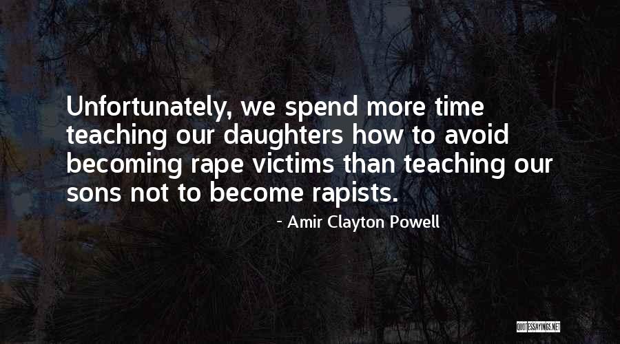 Teaching Our Daughters Quotes By Amir Clayton Powell Teaching Our Daughters Quotes By Amir Clayton Powell