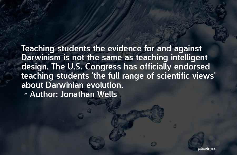 Teaching Science Quotes By Jonathan Wells