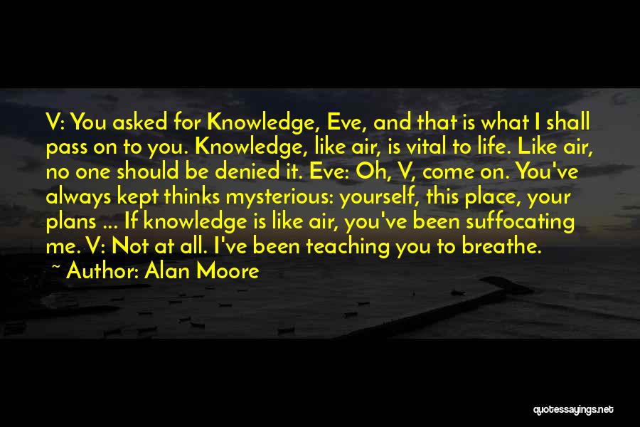 Teaching Yourself Quotes By Alan Moore