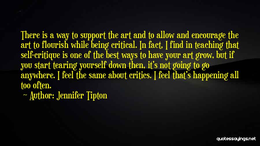 Teaching Yourself Quotes By Jennifer Tipton