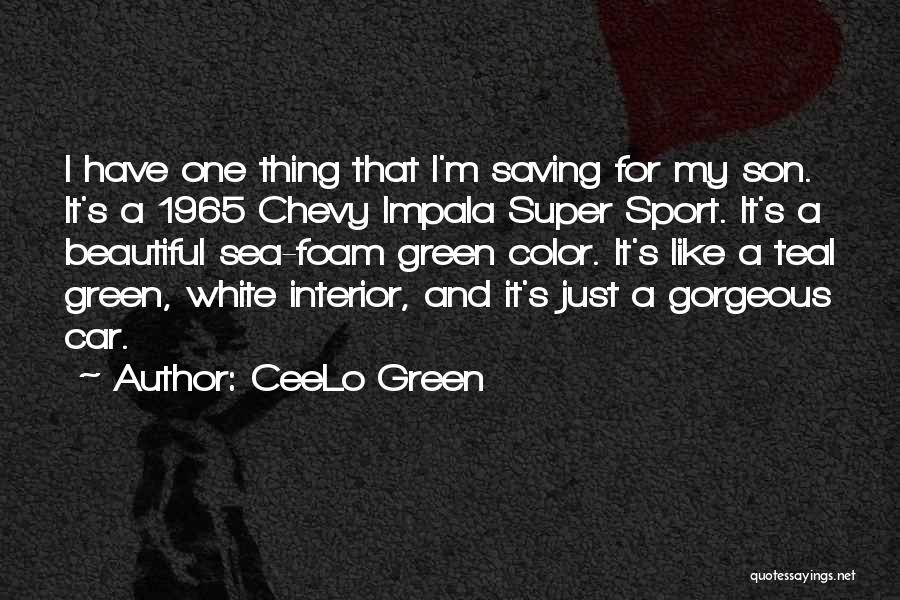 Teal Color Quotes By CeeLo Green