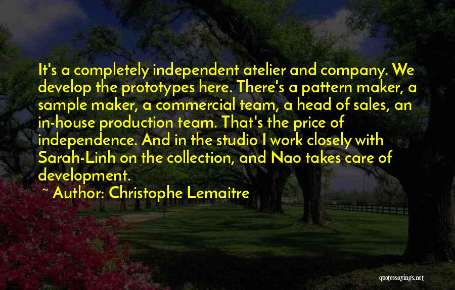 Team And Quotes By Christophe Lemaitre