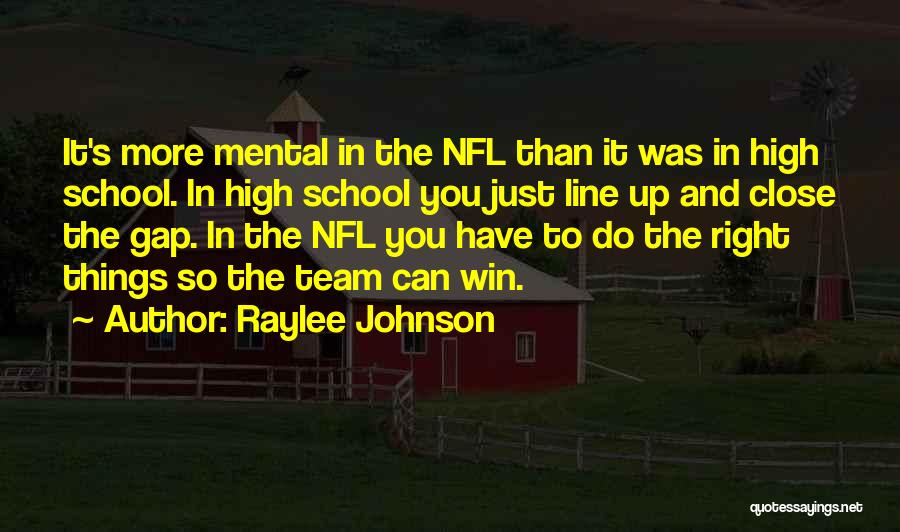 Team And Winning Quotes By Raylee Johnson