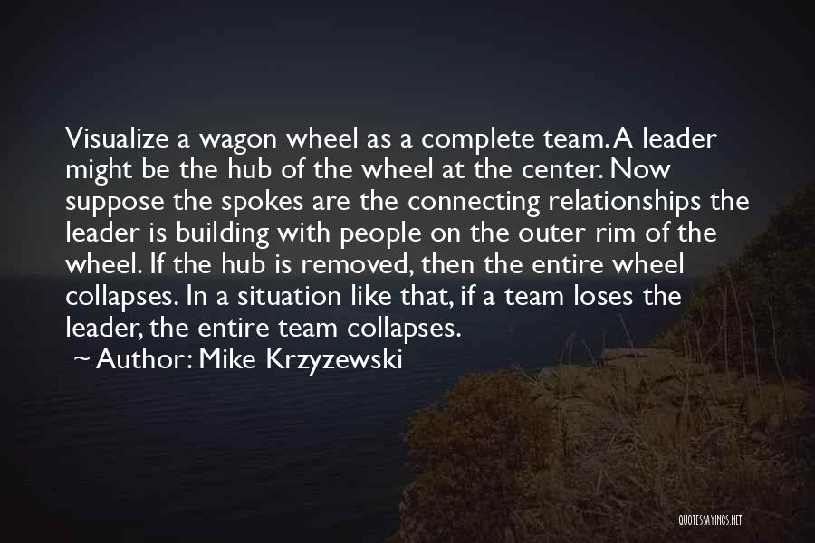 Team Building Quotes By Mike Krzyzewski