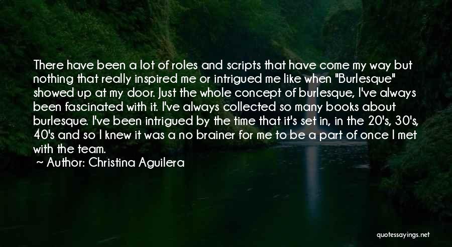 Team Concept Quotes By Christina Aguilera