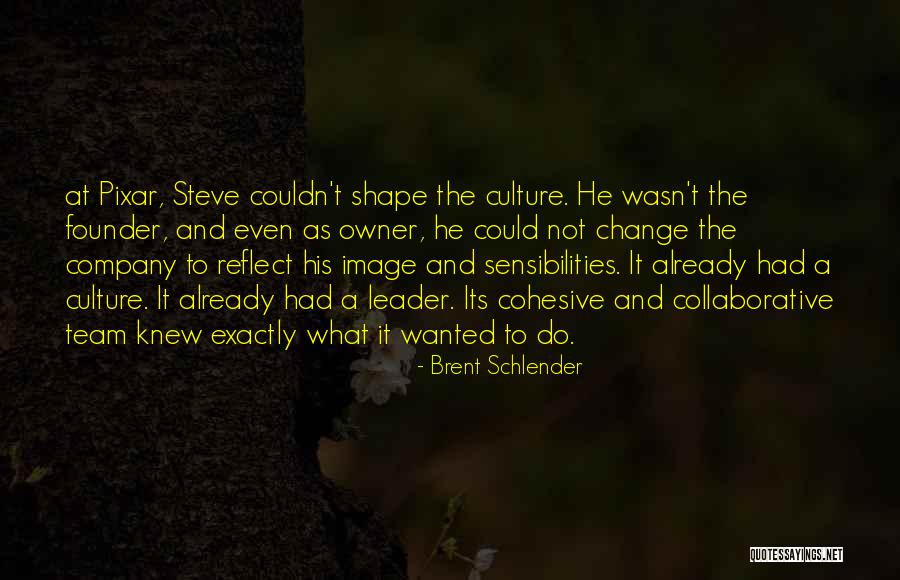Team Culture Quotes By Brent Schlender Team Culture Quotes By Brent Schlender