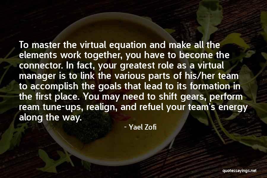 Team Formation Quotes By Yael Zofi Team Formation Quotes By Yael Zofi