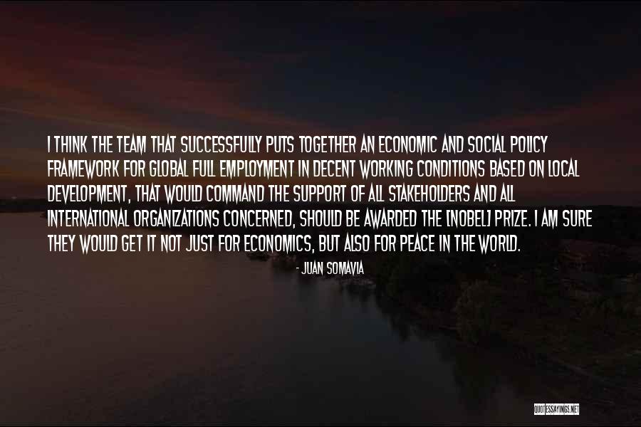 Team Get Together Quotes By Juan Somavia