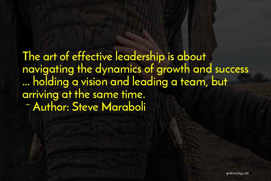 Team Growth Quotes By Steve Maraboli