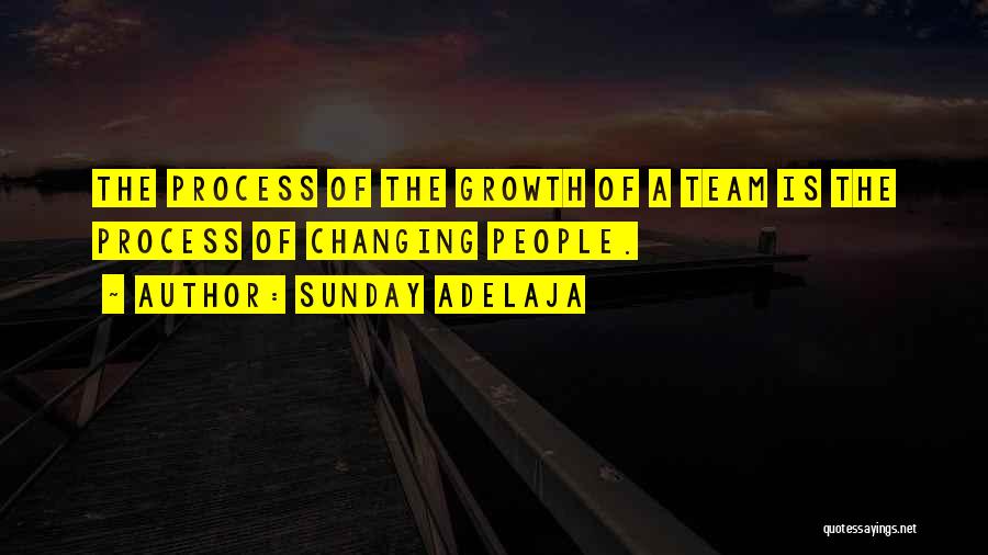 Team Growth Quotes By Sunday Adelaja