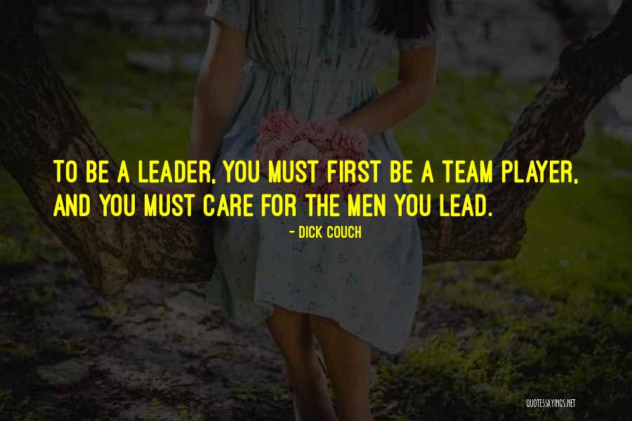 Team Lead Quotes By Dick Couch Team Lead Quotes By Dick Couch