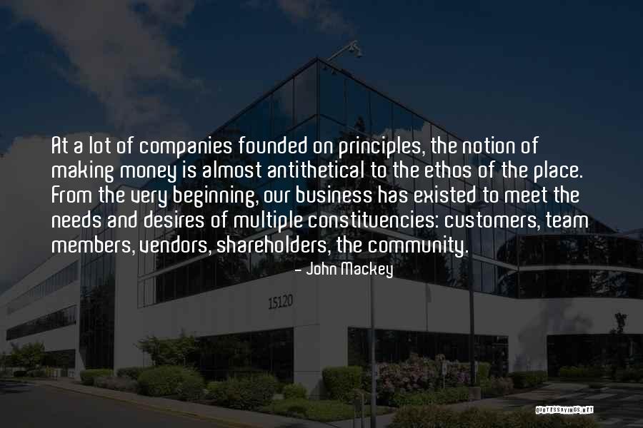 Team Members Quotes By John Mackey