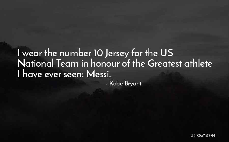 Team National Quotes By Kobe Bryant