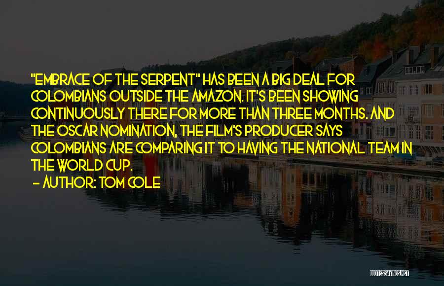 Team National Quotes By Tom Cole