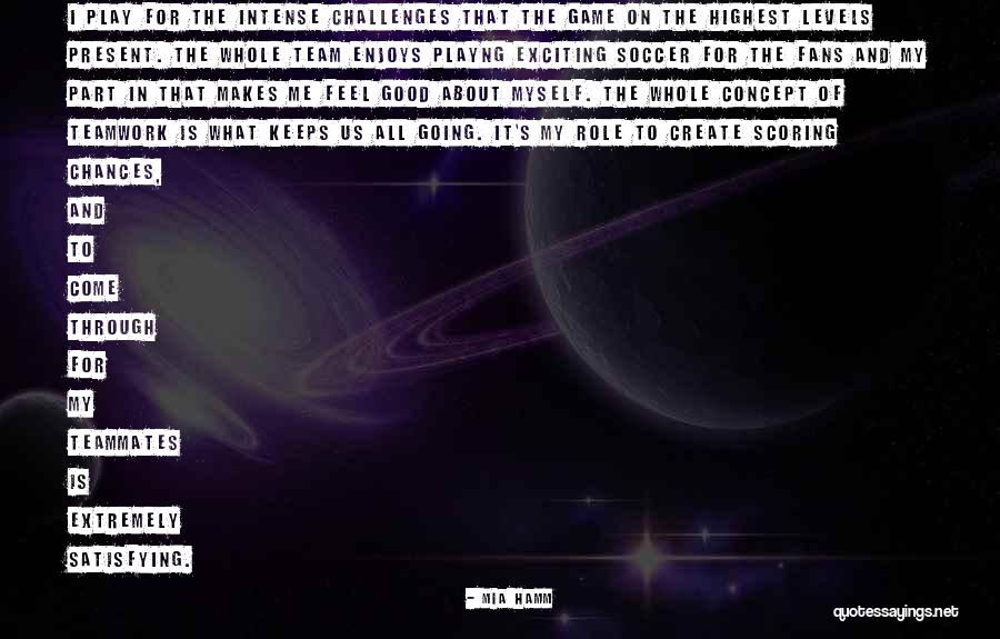 Team Play Quotes By Mia Hamm Team Play Quotes By Mia Hamm