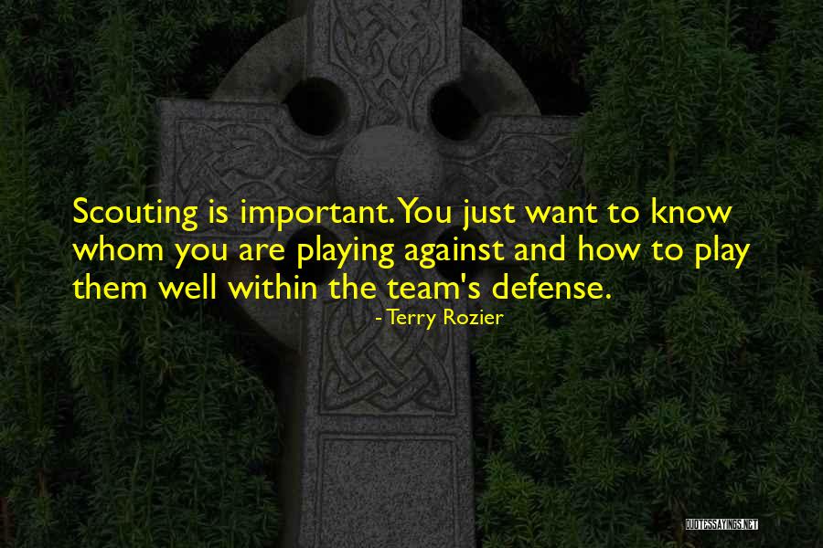 Team Play Quotes By Terry Rozier Team Play Quotes By Terry Rozier