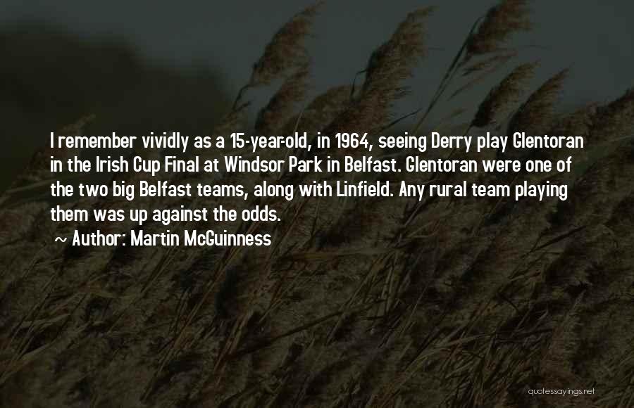 Team Playing Quotes By Martin McGuinness