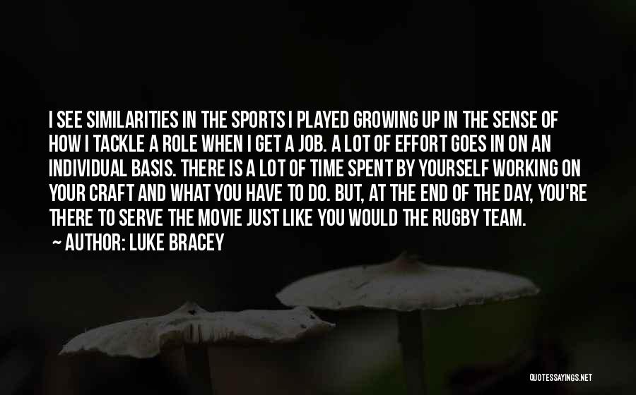 Team Vs Individual Quotes By Luke Bracey