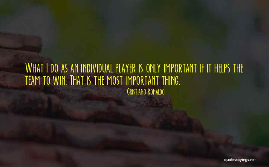 Team Winning Quotes By Cristiano Ronaldo Team Winning Quotes By Cristiano Ronaldo