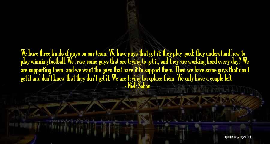 Team Winning Quotes By Nick Saban Team Winning Quotes By Nick Saban