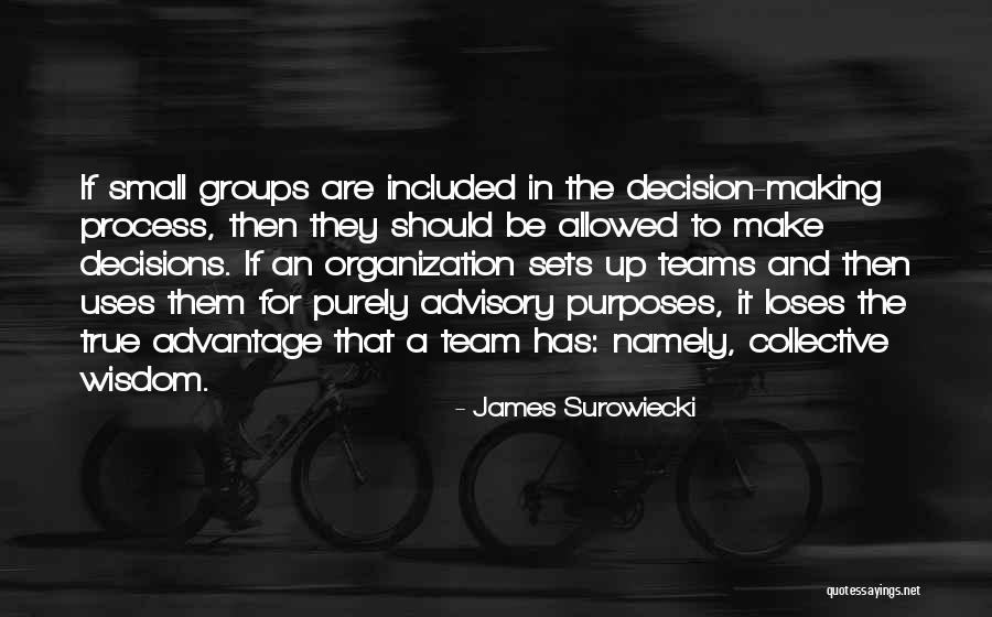 Teams And Groups Quotes By James Surowiecki Teams And Groups Quotes By James Surowiecki
