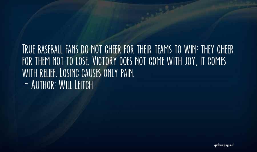 Teams Losing Quotes By Will Leitch