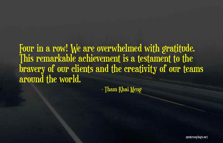 Teams Quotes By Tham Khai Meng Teams Quotes By Tham Khai Meng