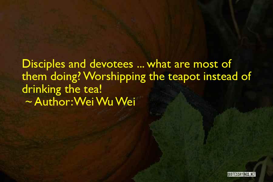 Teapot Quotes By Wei Wu Wei