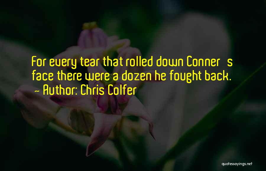 Tear Down Quotes By Chris Colfer