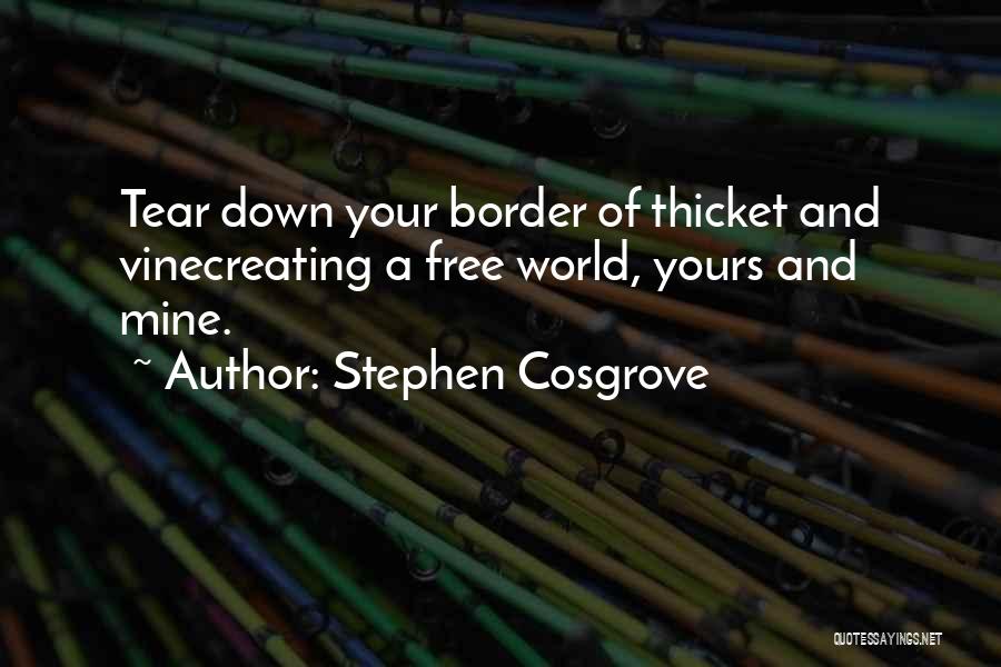 Tear Down Quotes By Stephen Cosgrove