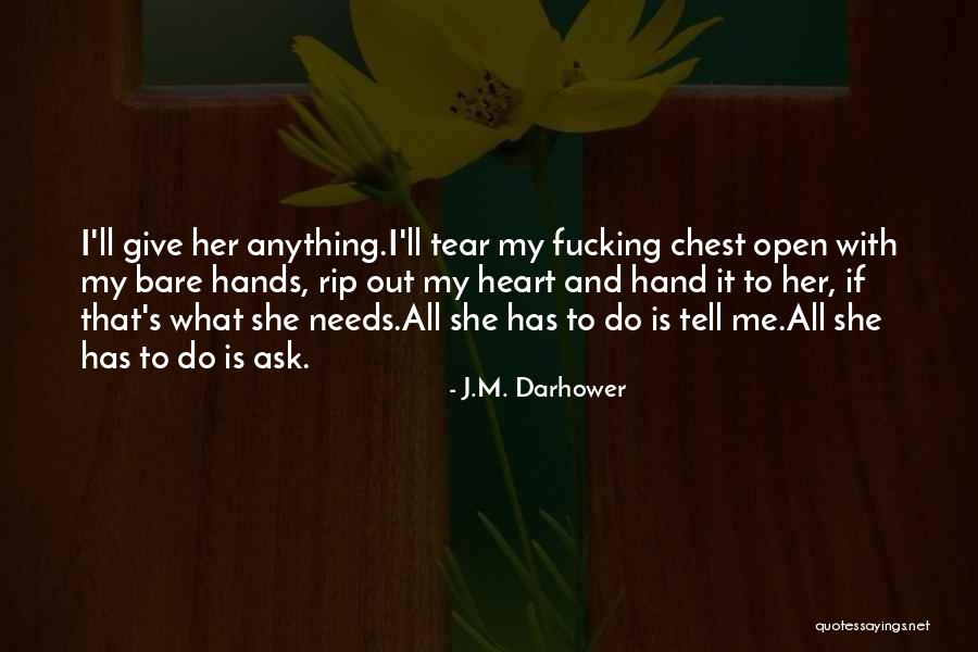 Tear Quotes By J.M. Darhower