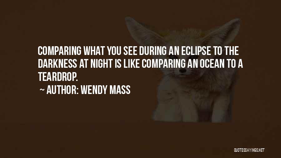 Teardrop Quotes By Wendy Mass