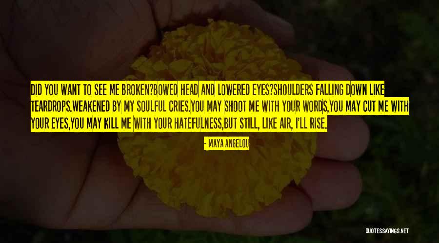 Teardrops Quotes By Maya Angelou Teardrops Quotes By Maya Angelou