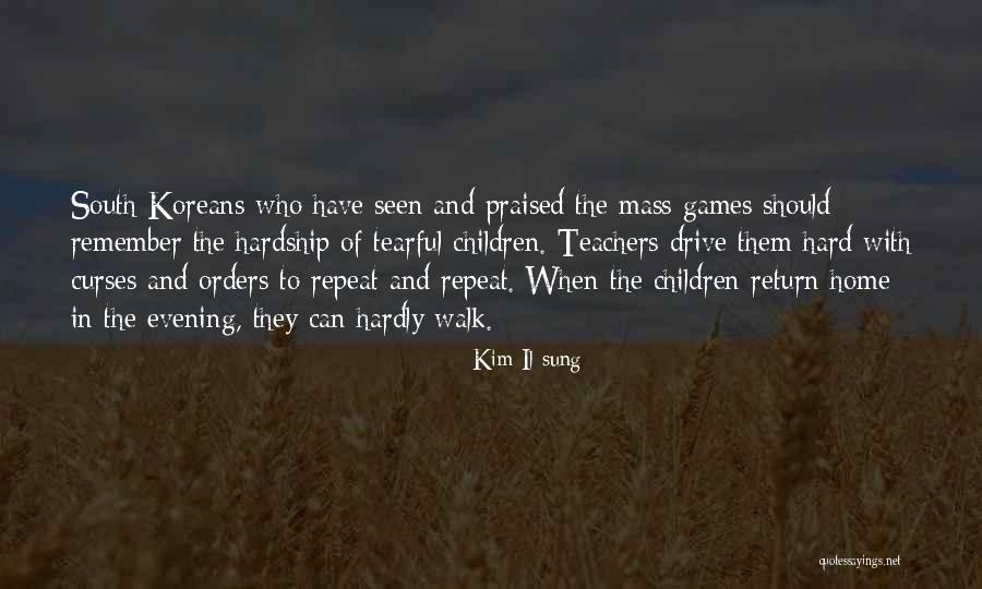 Tearful Quotes By Kim Il-sung