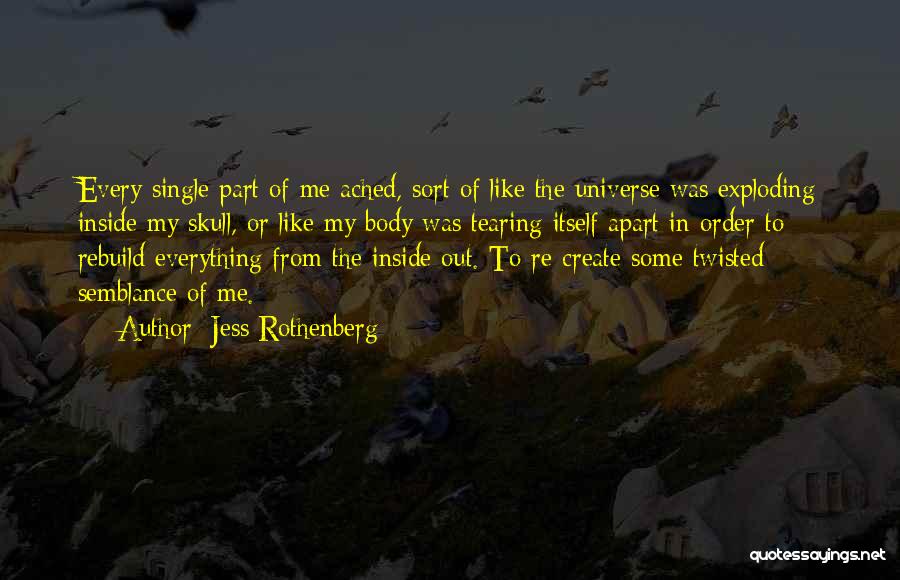 Tearing Apart Quotes By Jess Rothenberg