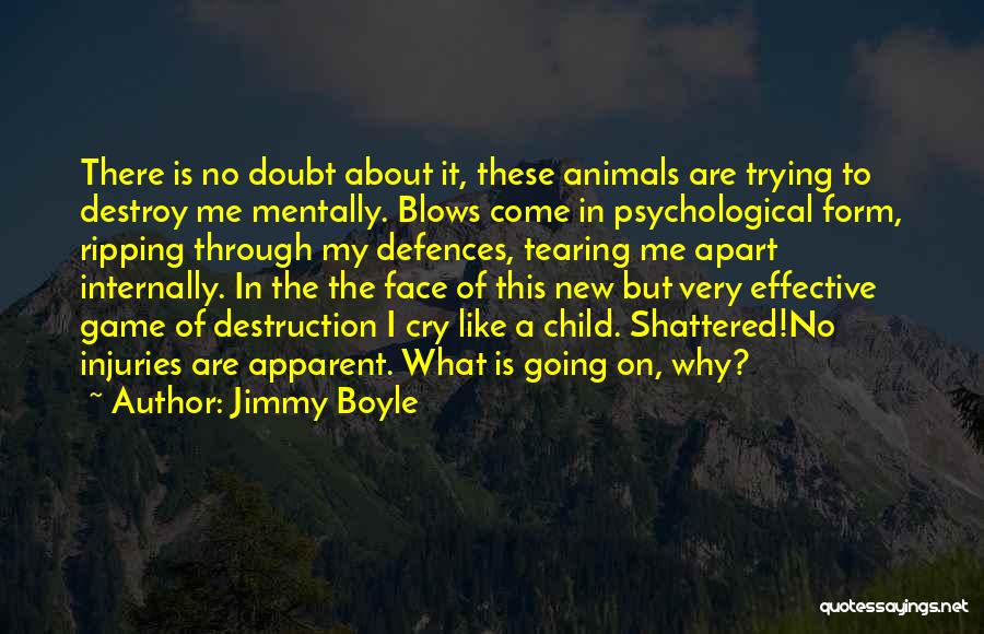 Tearing Apart Quotes By Jimmy Boyle