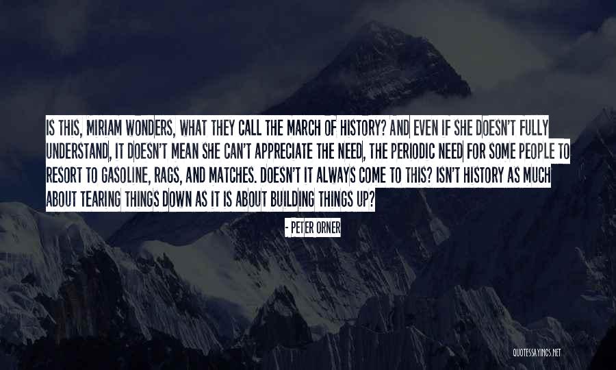 Tearing Down History Quotes By Peter Orner Tearing Down History Quotes By Peter Orner