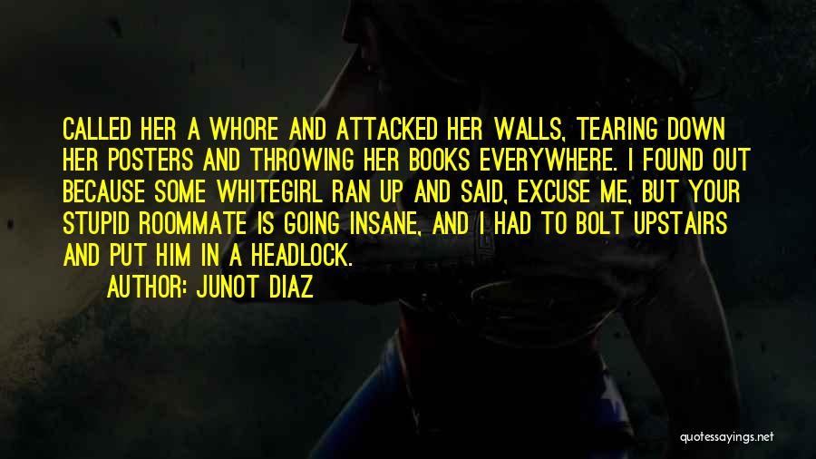 Tearing Down Others Quotes By Junot Diaz