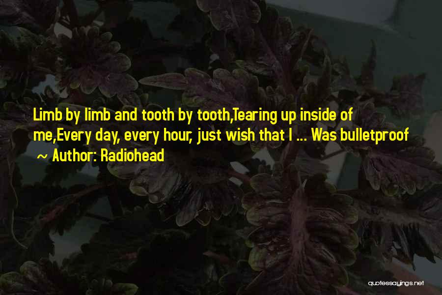 Tearing Me Up Inside Quotes By Radiohead