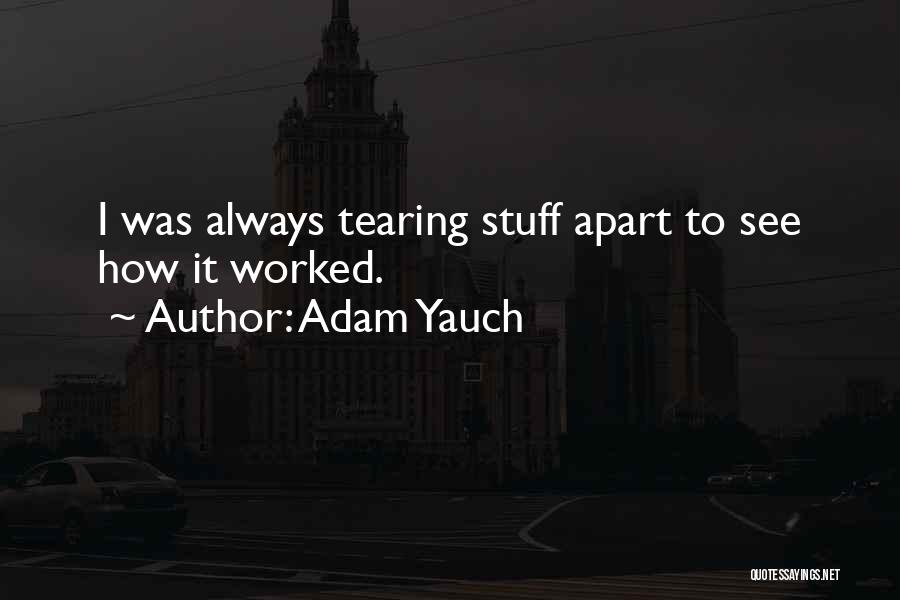 Tearing Myself Apart Quotes By Adam Yauch