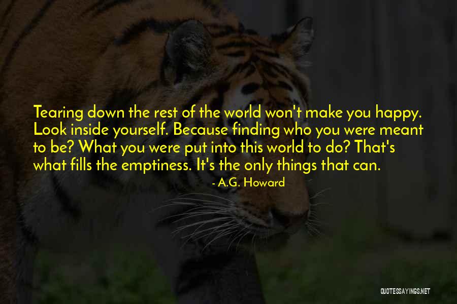 Tearing Up Inside Quotes By A.G. Howard