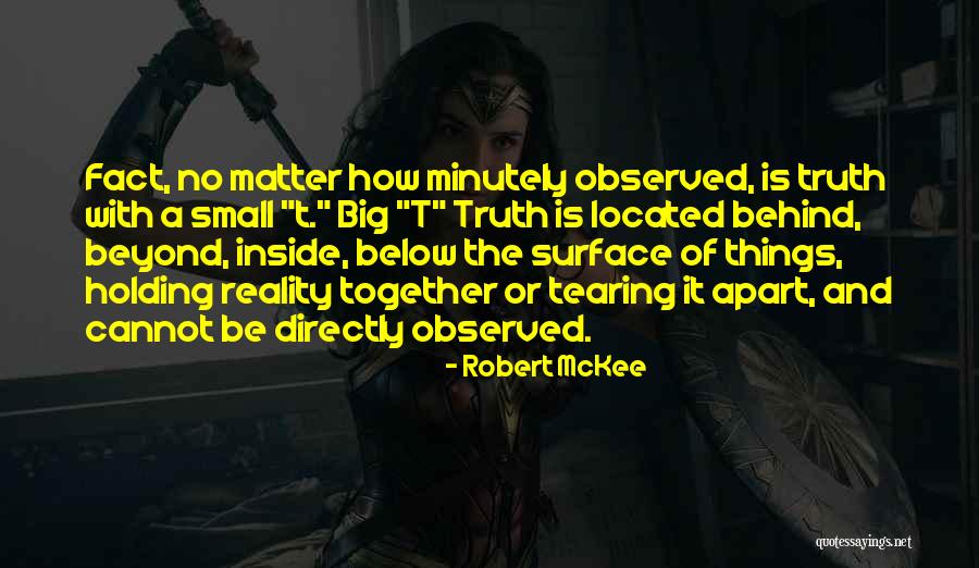 Tearing Up Inside Quotes By Robert McKee