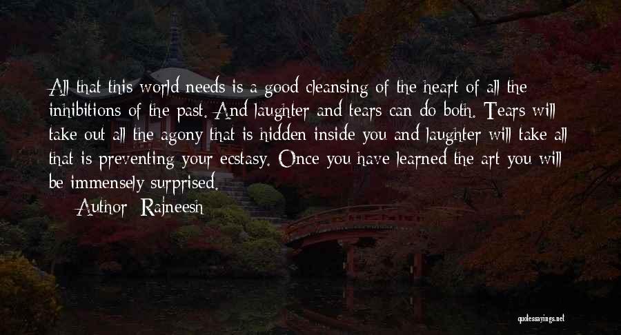 Tears Are Cleansing Quotes By Rajneesh