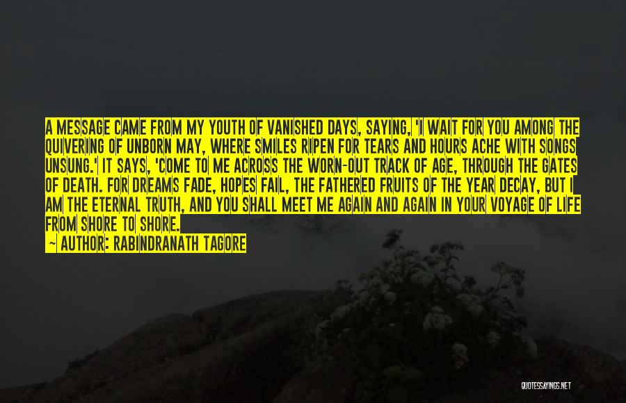 Tears Come Out Quotes By Rabindranath Tagore