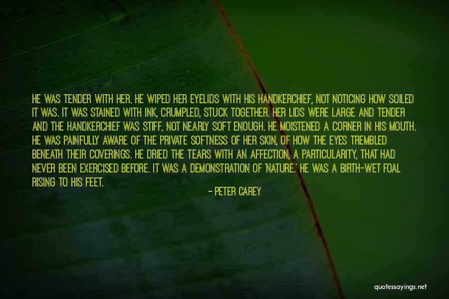 Tears Dried Up Quotes By Peter Carey Tears Dried Up Quotes By Peter Carey