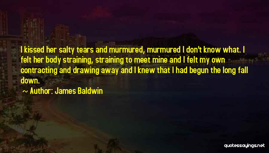 Tears Fall Down Quotes By James Baldwin